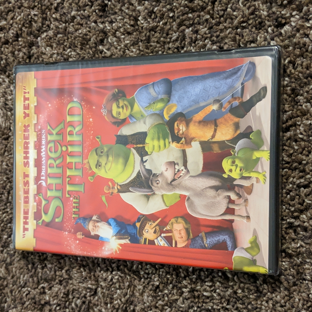 DreamWorks Shrek the Third DVD (new & unopened)